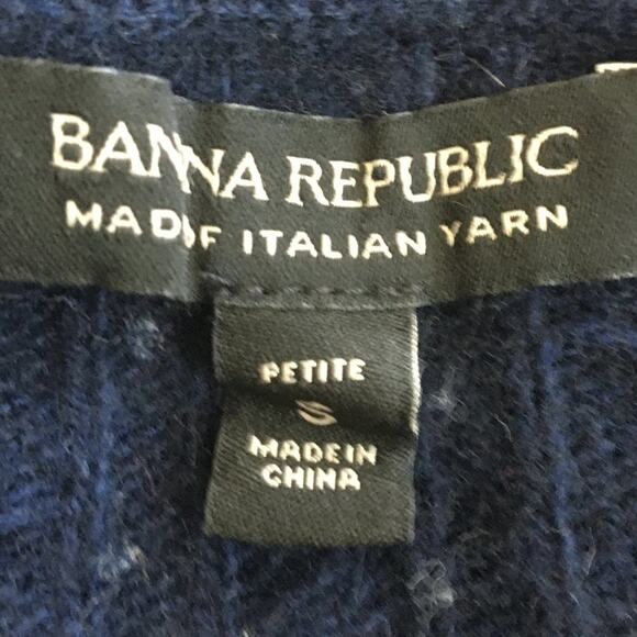 Banana Republic Striped Italian Yarn Sweater SP - Picture 6 of 6